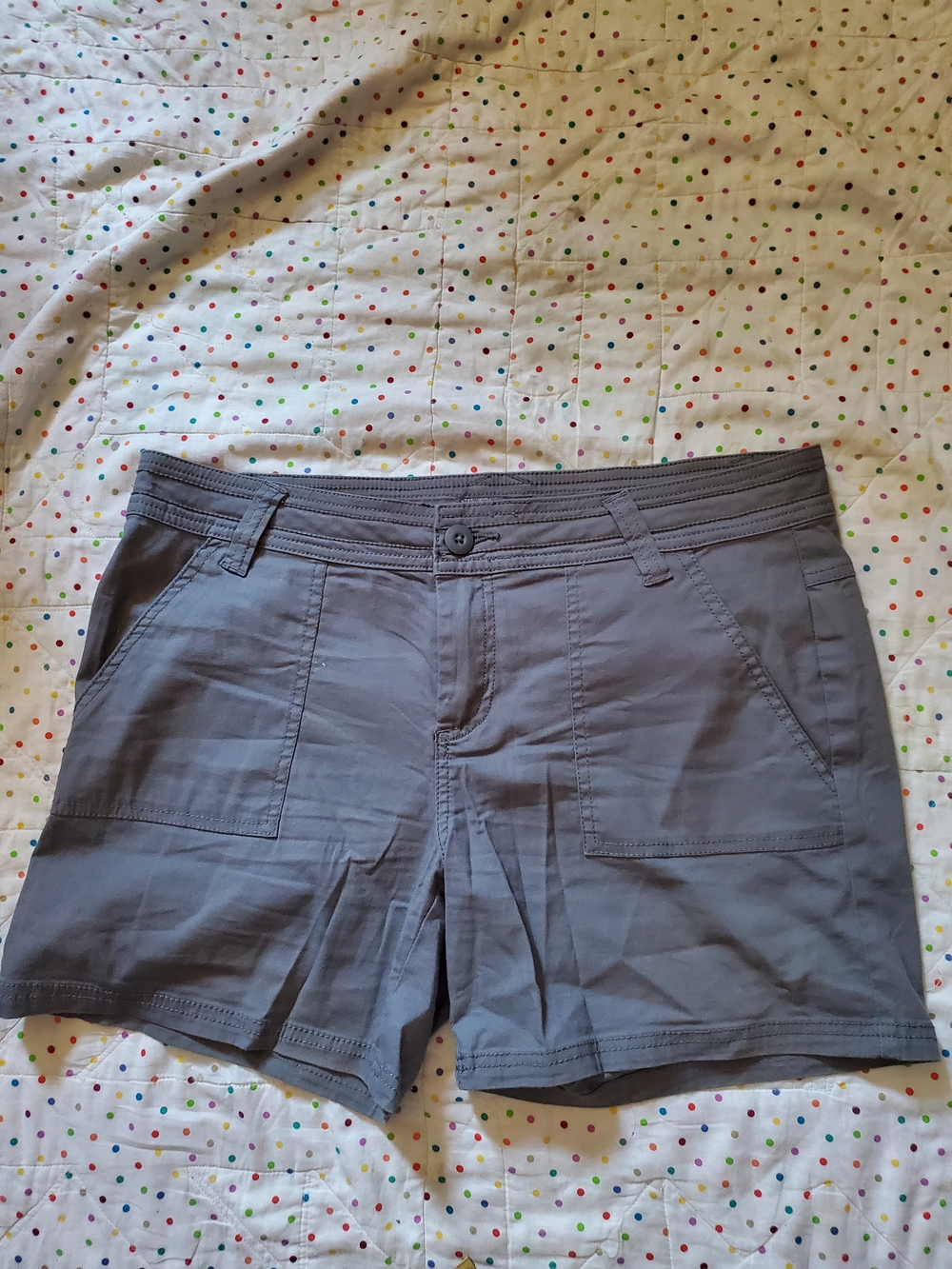 Prana Gray Women's Everyday Utility Shorts